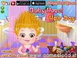 Baby Hazel Hair Day