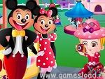 Baby Hazel in Disneyland