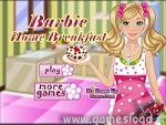 Barbie Colazione In Casa