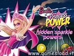 Barbie Principessa Potente Scintille Nascoste