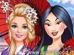 Barbie Visits Mulan