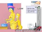Bart Tromba Marge Simpson