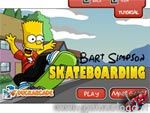 Bart Simpson Skateboarding