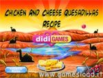Chicken and Cheese Quesadillas Gratis Online