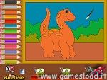 Dinosaur Coloring