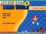 Mario Bros in Sonic World