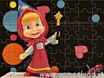 Masha Hokus Pokus Puzzle