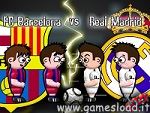Partita di Calcio a Colpi di Testa tra Barcellona e Real Madrid Partita di Calcio a Colpi di Testa tra Barcellona e Real Madrid