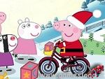 Peppa Pig in Bici a Natale Peppa Pig in Bici a Natale