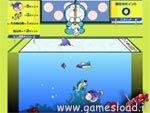 Pesca nell'acquario con Doraemon