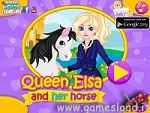 Queen Elsa and Her Horse Queen Elsa and Her Horse