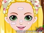 Rapunzel Glittery Make-Up