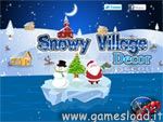 Snowy Village Decor