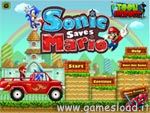 Sonic Salva Mario