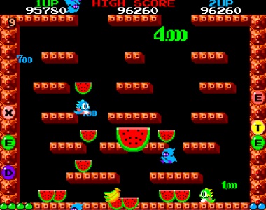 bubble bobble screen